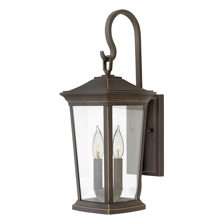 Outdoor Bromley - Medium Wall Mount Lantern with LED-Hinkley Lighting-HINKLEY-2364OZ-LL-Outdoor Wall SconcesOil Rubbed Bronze-2-France and Son