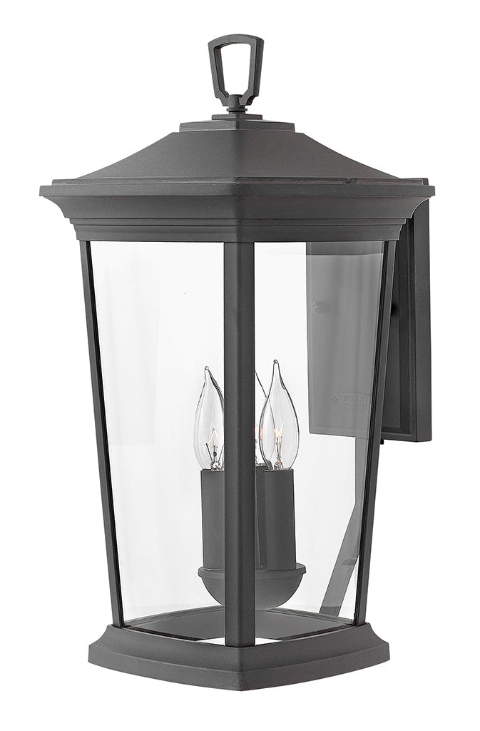 Outdoor Bromley - Large Wall Mount Lantern-Hinkley Lighting-HINKLEY-2365MB-LL-Outdoor Wall SconcesMuseum Black-2-France and Son