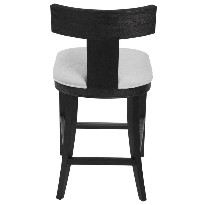 Idris Modern Wood Counter Stool-Uttermost-UTTM-23664-Stools & Ottomans-4-France and Son