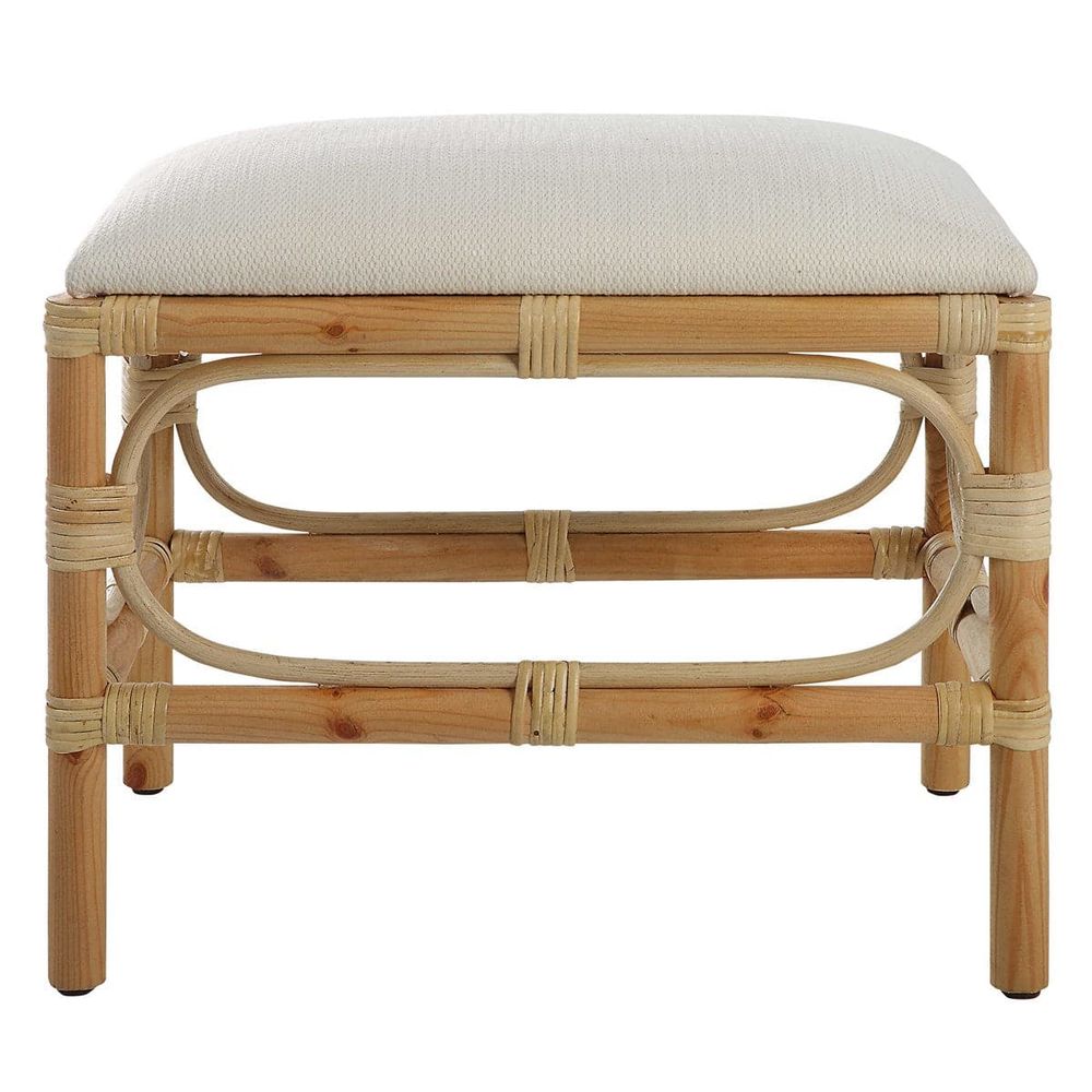 Laguna Small Bench-Uttermost-UTTM-23668-BenchesWhite-13-France and Son
