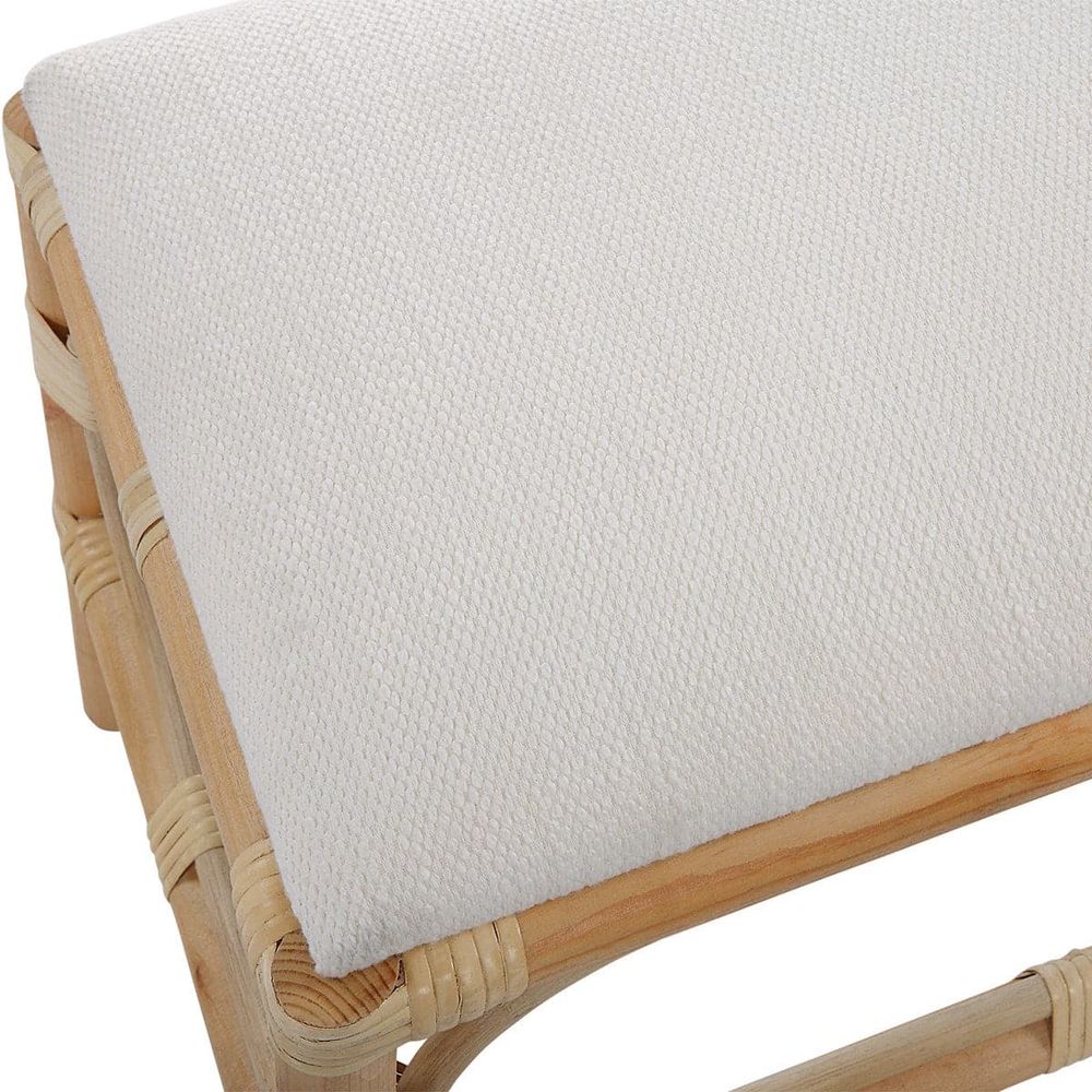 Laguna Small Bench-Uttermost-UTTM-23666-BenchesStriped-17-France and Son