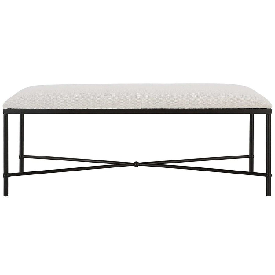 Avenham Bench - Black-Uttermost-UTTM-23688-Benches-2-France and Son