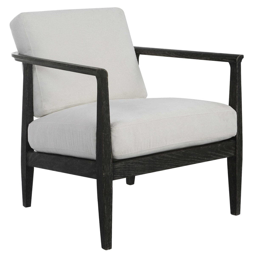 Uttermost Brunei Modern Accent Chair-Uttermost-UTTM-23657-Lounge ChairsGrey-5-France and Son