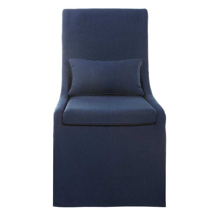 Coley Armless Chair-Uttermost-UTTM-23726-Lounge ChairsDenim-6-France and Son