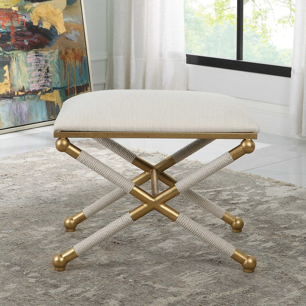 Socialite Small Bench-Uttermost-UTTM-23732-Benches-2-France and Son