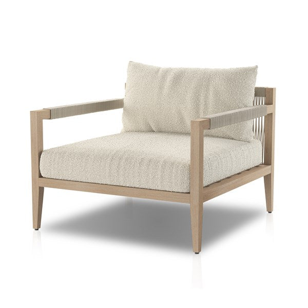 Sherwood Outdoor Chair-Four Hands-FH-237615-004-Outdoor Lounge ChairsFiqa Boucle Cream - Washed Brown-19-France and Son