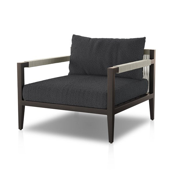 Sherwood Outdoor Chair-Four Hands-FH-237615-005-Outdoor Lounge ChairsFiqa Boucle Slate - Bronze-17-France and Son