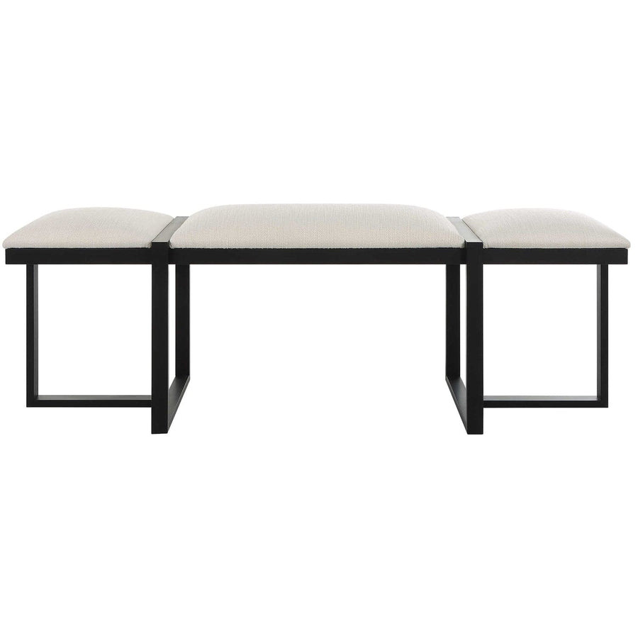 Triple Cloud Bench-Uttermost-UTTM-23761-Benches-1-France and Son