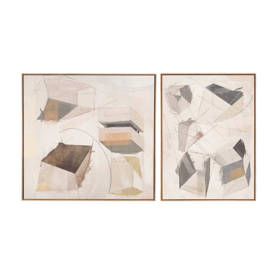 Escalate Diptych By Coup D'esprit-Four Hands-FH-237688-001-Wall Art-1-France and Son