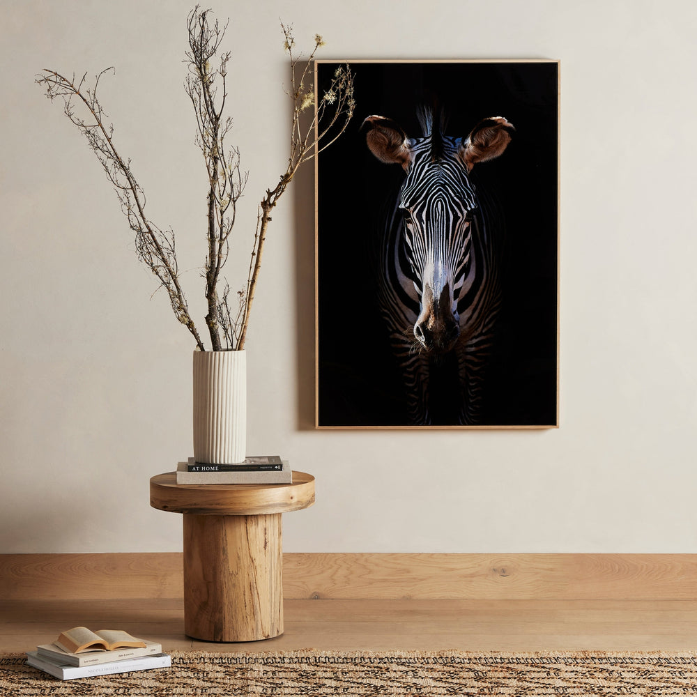 Zebra Stare By Getty Images-Four Hands-FH-238011-002-Wall Art32X48"-2-France and Son