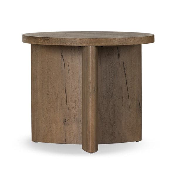 Toli End Table-Four Hands-FH-238511-001-Side TablesRustic Grey-5-France and Son