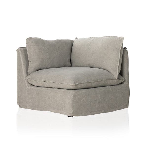 Andre Slipcover Sectional-Four Hands-FH-238671-010-Lounge ChairsRAF PIECE-Broadway Stone-27-France and Son