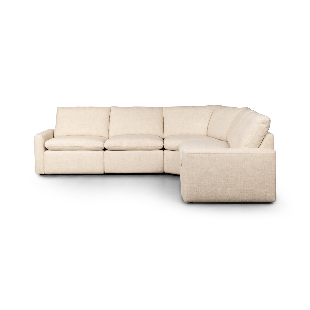 Tillery Power Recliner 5pc Sectional - Antigo Natural-Four Hands-FH-238976-002-Sectionals-3-France and Son
