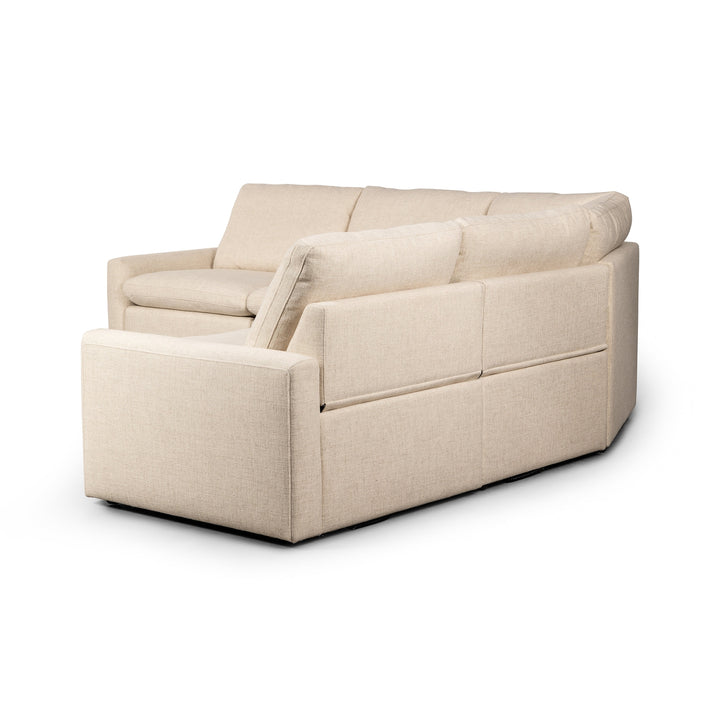 Tillery Power Recliner 5pc Sectional - Antigo Natural-Four Hands-FH-238976-002-Sectionals-5-France and Son