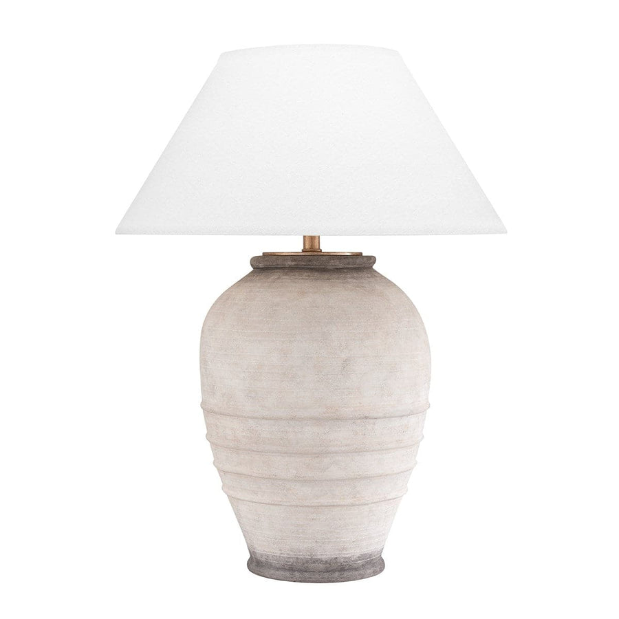 Decatur Ash Table Lamp-Hudson Valley-HVL-L1371-ASH-Table Lamps-1-France and Son