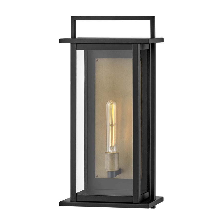 Outdoor Langston - Large Wall Mount Lantern-Hinkley Lighting-HINKLEY-24025BK-Outdoor Wall Sconces-1-France and Son