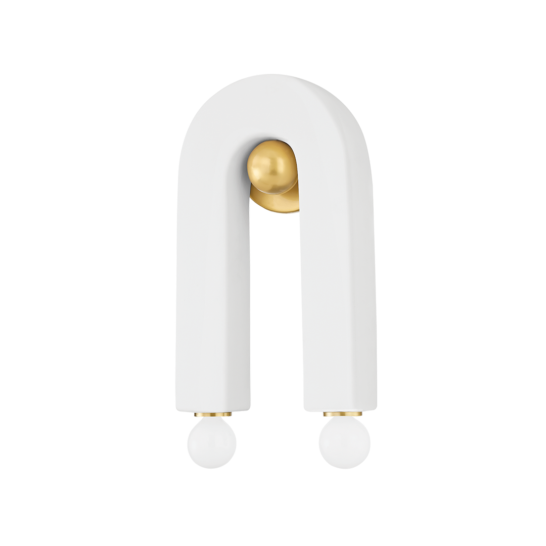 Roshani 2 Light Wall Sconce-Mitzi-HVL-H685102-AGB/CMW-Outdoor Wall Sconces-1-France and Son