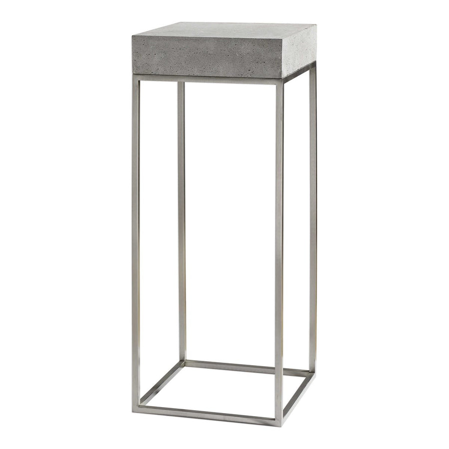 Jude Industrial Modern Plant Stand-Uttermost-UTTM-24806-Side Tables-1-France and Son