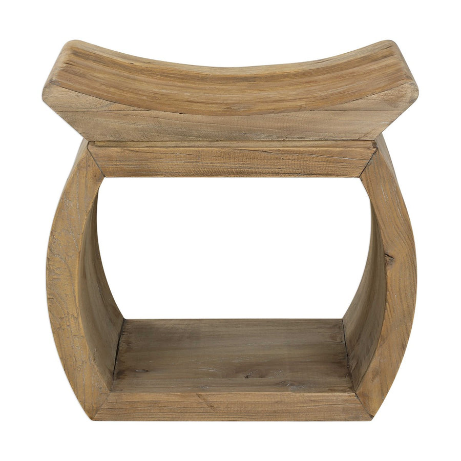 Connor Elm Accent Stool-Uttermost-UTTM-24814-Stools & Ottomans-1-France and Son