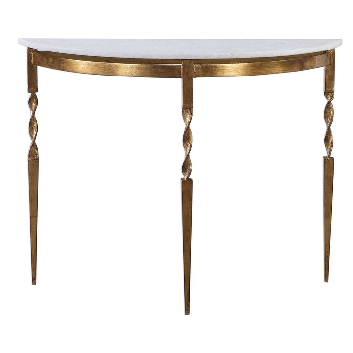 Uttermost Imelda Demilune Console Table-Uttermost-UTTM-24881-Console Tables-1-France and Son