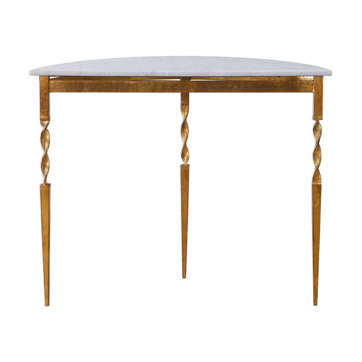 Uttermost Imelda Demilune Console Table-Uttermost-UTTM-24881-Console Tables-3-France and Son