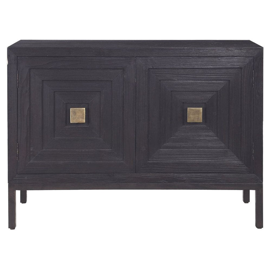 Aiken Dark 2 Door Cabinet-Uttermost-UTTM-24916-Sideboards & Credenzas-4-France and Son