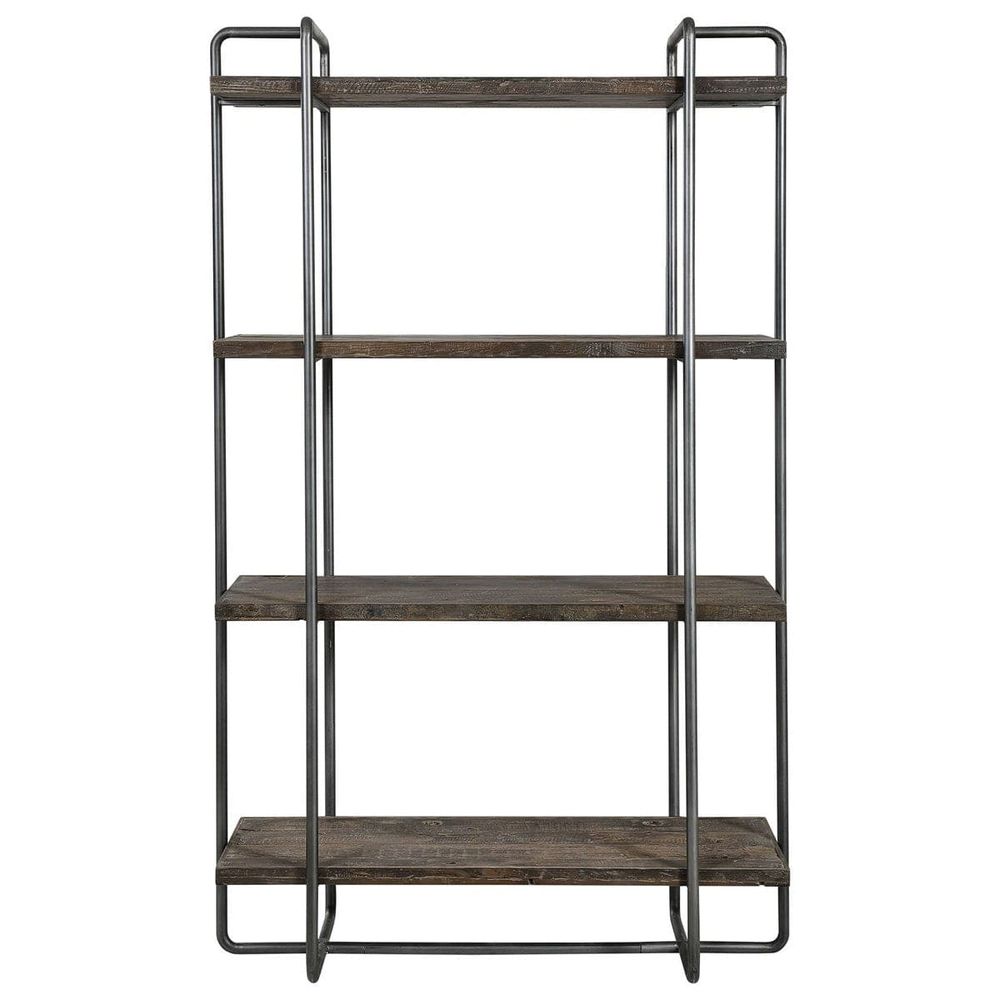 Uttermost Stilo Urban Industrial Etagere-Uttermost-UTTM-24970-Bookcases & Cabinets-1-France and Son