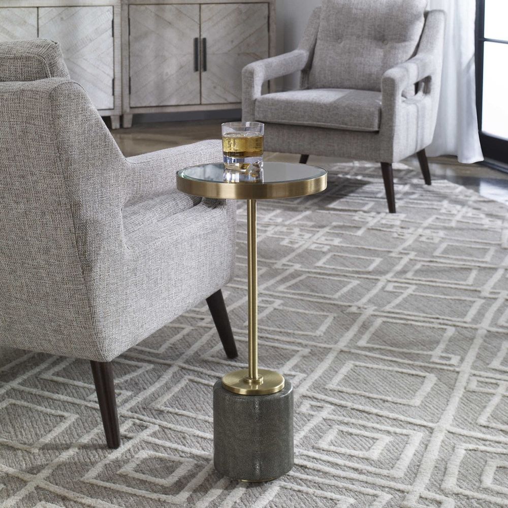 Laurier Mirrored Accent Table-Uttermost-UTTM-24998-Side Tables-2-France and Son