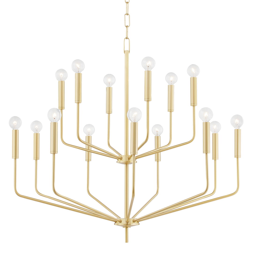 Bailey 15 Light Chandelier-Mitzi-HVL-H516815-AGB-ChandeliersAged Brass-1-France and Son