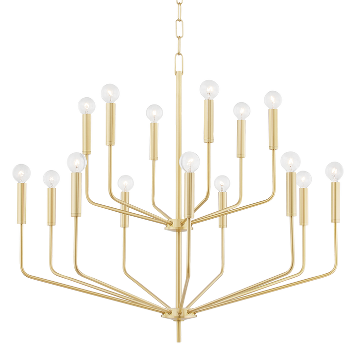 Bailey 15 Light Chandelier-Mitzi-HVL-H516815-AGB-ChandeliersAged Brass-1-France and Son