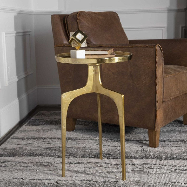 Kenna Accent Table-Uttermost-UTTM-25053-Side TablesGold-2-France and Son