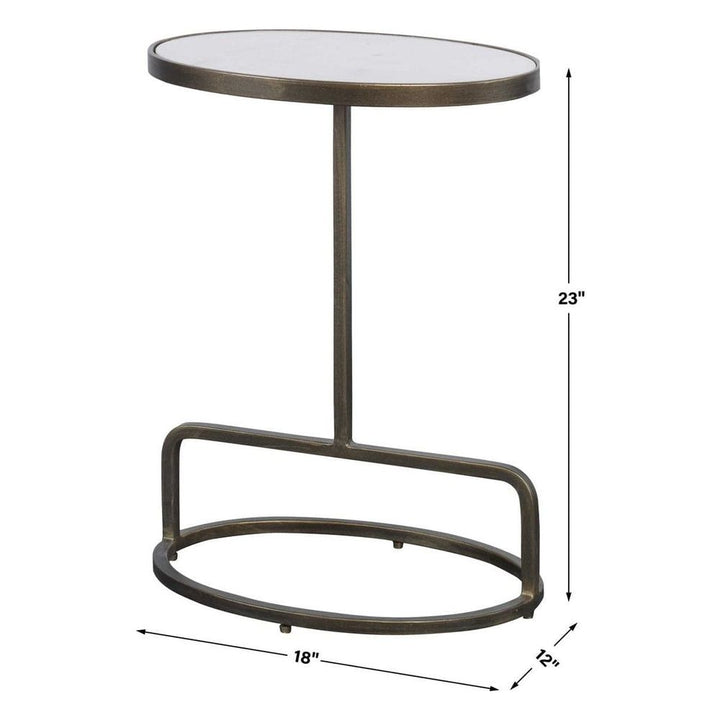 Jessenia Accent Table-Uttermost-UTTM-25207-Side TablesBlack-8-France and Son