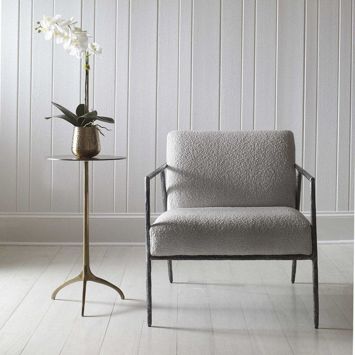 Beacon Accent Table-Uttermost-UTTM-25058-Side TablesNickel-3-France and Son