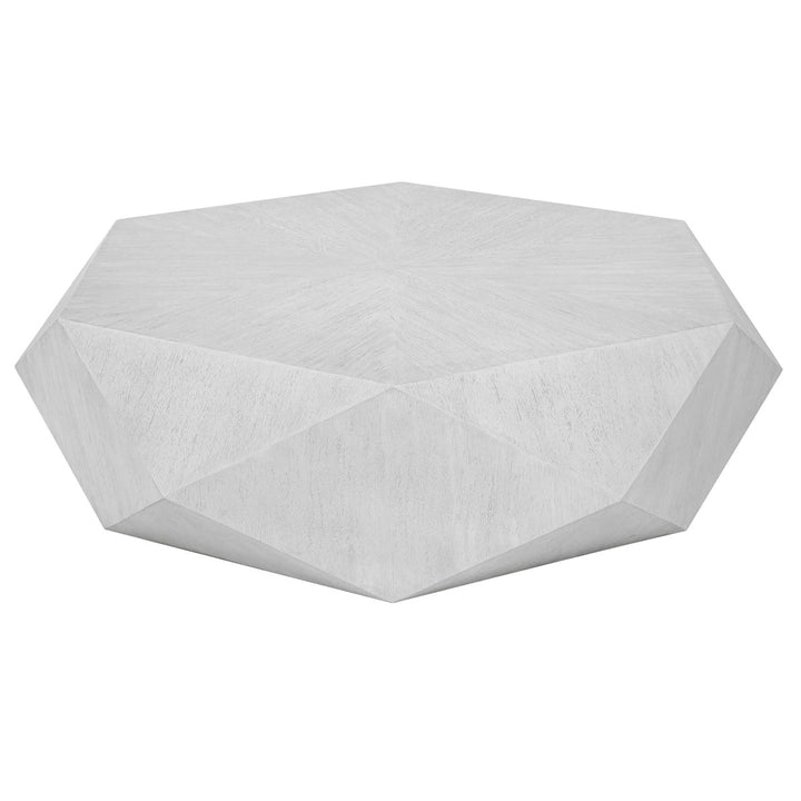 Uttermost Volker White Coffee Table-Uttermost-UTTM-25163-Coffee Tables-1-France and Son