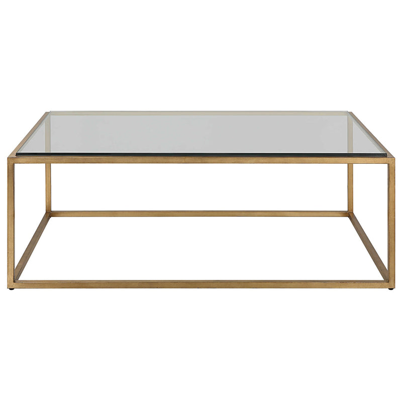 Uttermost Bravura Coffee Table-Uttermost-UTTM-25195-Coffee TablesGold-1-France and Son