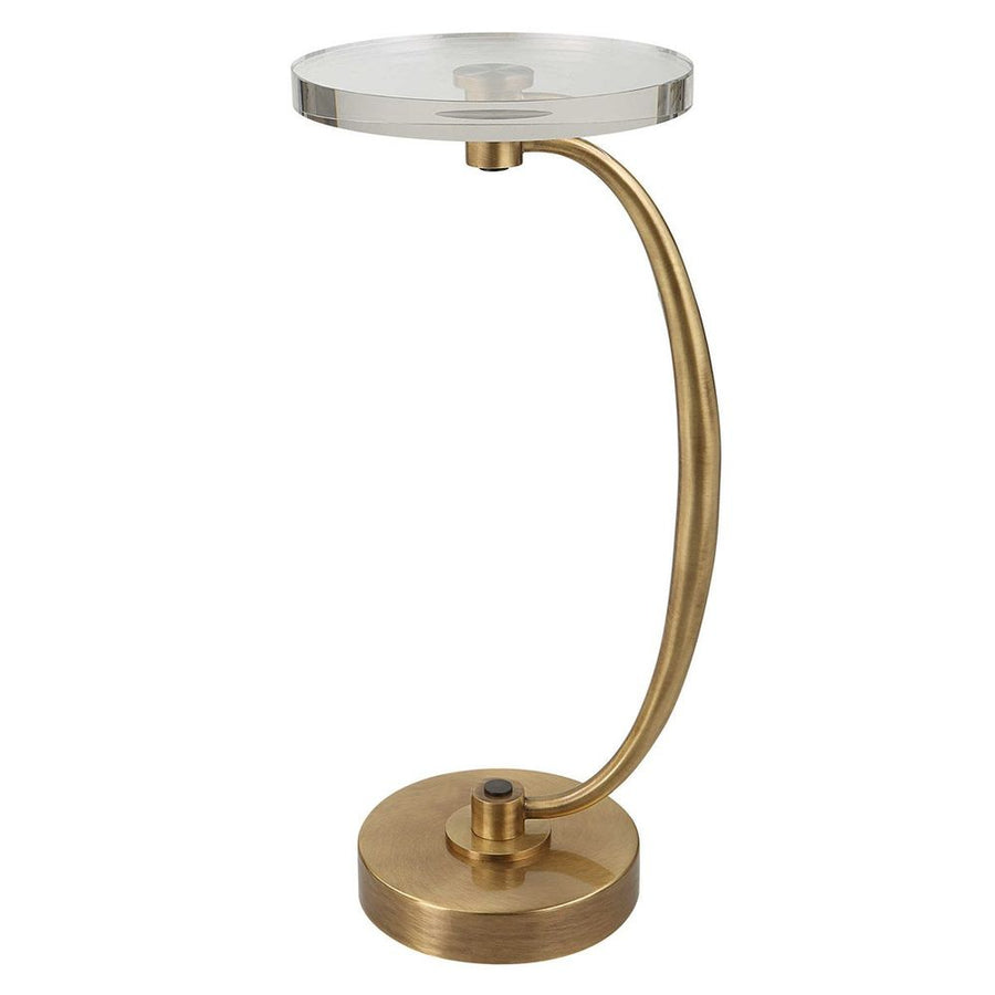 Waveney Drink Table-Uttermost-UTTM-25227-Side TablesBrass-1-France and Son