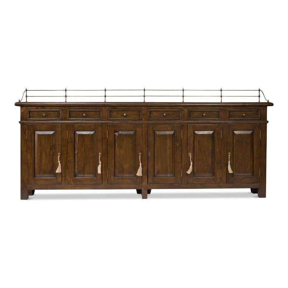 Covent Garden Sideboard Walnut-SARREID-SARREID-25295-3-Sideboards & Credenzas-2-France and Son