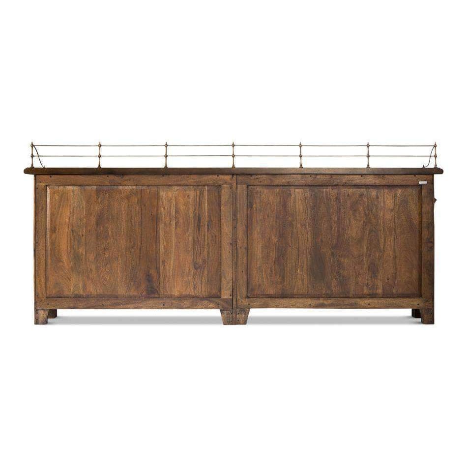 Covent Garden Sideboard Walnut-SARREID-SARREID-25295-3-Sideboards & Credenzas-4-France and Son