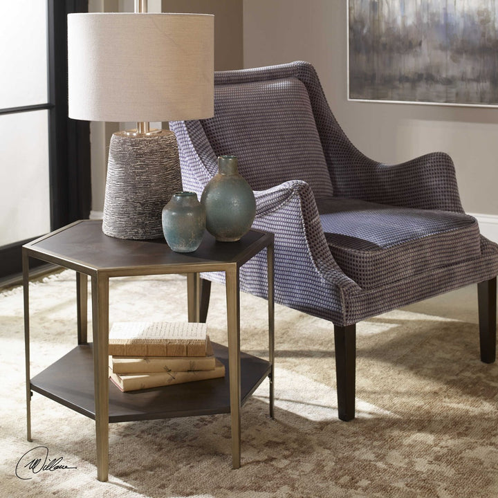 Alicia Geometric Accent Table-Uttermost-UTTM-25314-Side Tables-3-France and Son