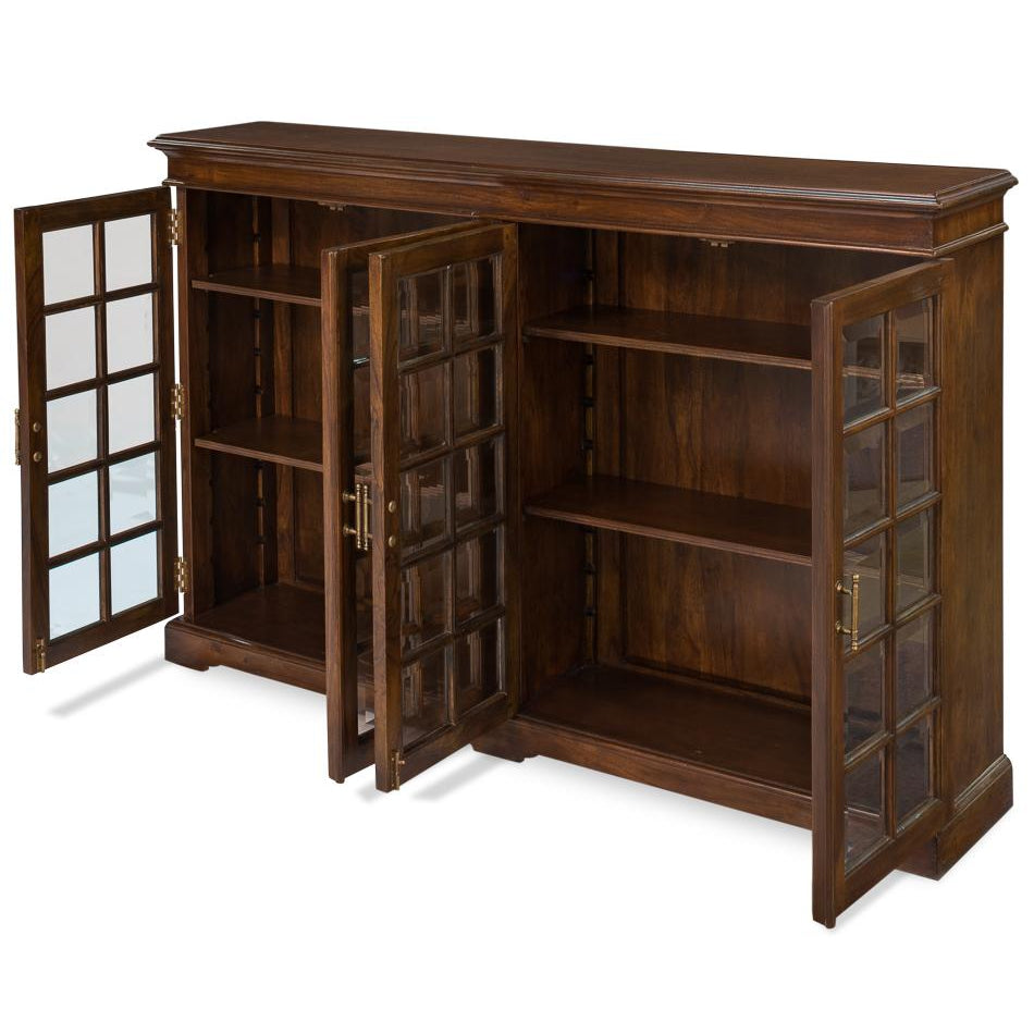 Carmel-By-The-Sea Bookcase-SARREID-SARREID-25364-3-Bookcases & Cabinets-3-France and Son