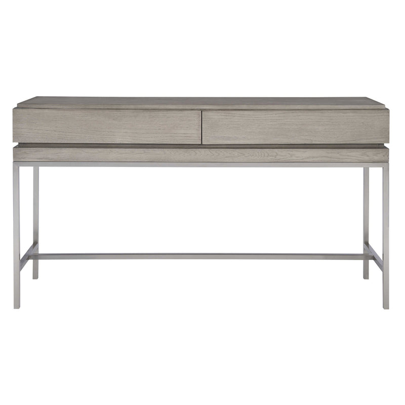Kamala Gray Oak Console Table-Uttermost-UTTM-25373-Console Tables-4-France and Son