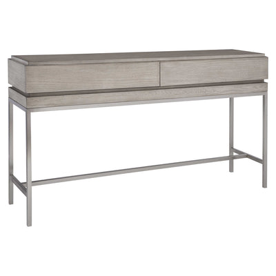 Kamala Gray Oak Console Table-Uttermost-UTTM-25373-Console Tables-1-France and Son