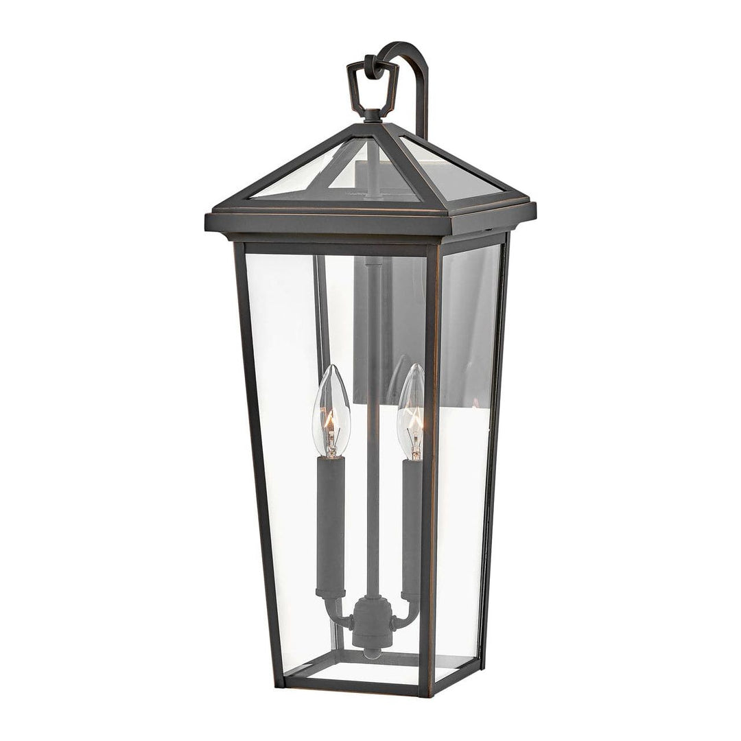 Outdoor Alford Place Tall Wall Mount Lantern-Hinkley Lighting-HINKLEY-25655OZ-Outdoor Post LanternsOil Rubbed Bronze-2-France and Son