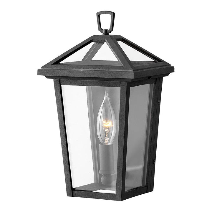 Outdoor Alford Place - Extra Small Wall Mount Lantern-Hinkley Lighting-HINKLEY-2566MB-LL-Outdoor Wall SconcesMuseum Black-LED-3-France and Son