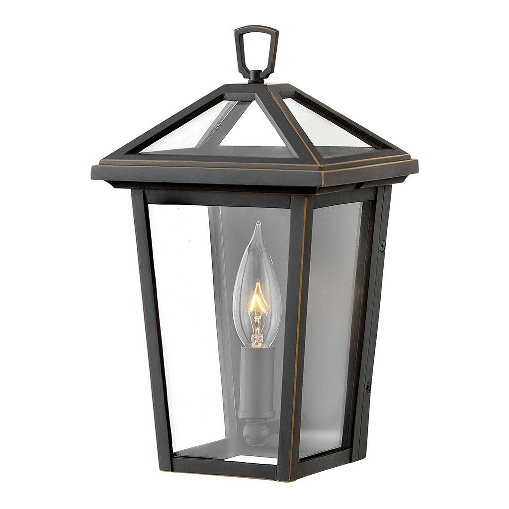 Outdoor Alford Place - Extra Small Wall Mount Lantern-Hinkley Lighting-HINKLEY-2566OZ-Outdoor Wall SconcesOil Rubbed Bronze-Non LED-2-France and Son