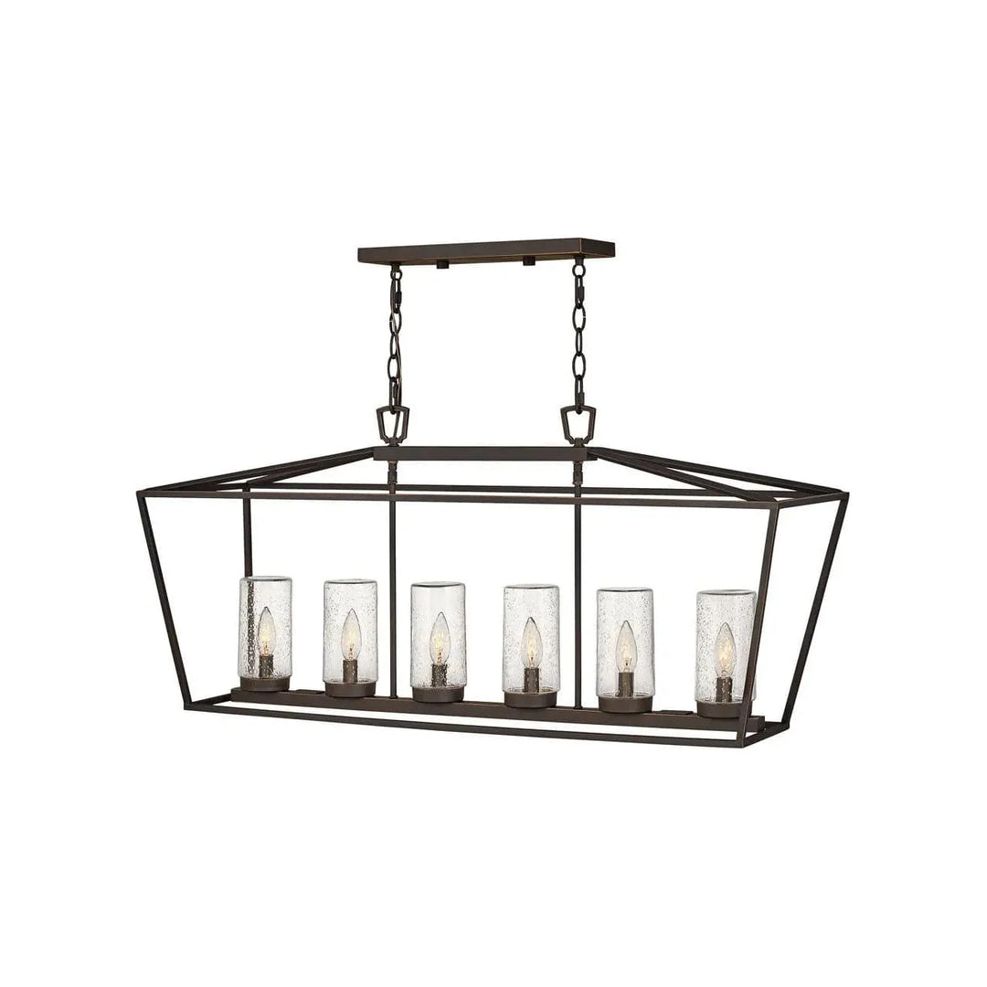 Alford Place Six Light Linear-Hinkley Lighting-HINKLEY-2569OZ-LL-ChandeliersOil Rubbed Bronze-LED-4-France and Son