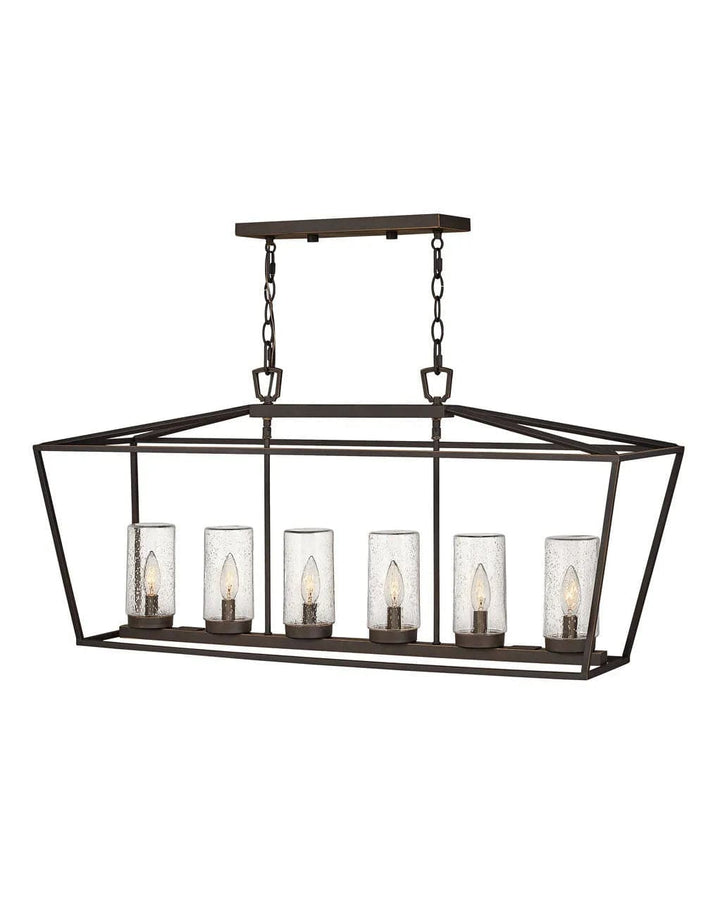 Alford Place Six Light Linear-Hinkley Lighting-HINKLEY-2569OZ-LL-ChandeliersOil Rubbed Bronze-LED-4-France and Son