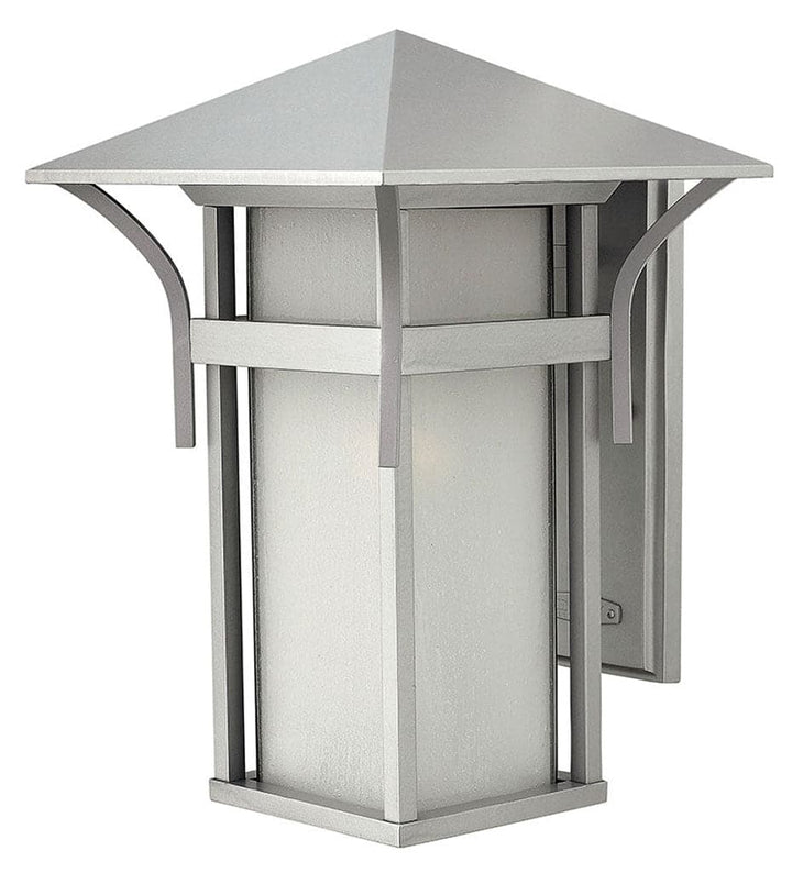 Harbor Large Outdoor Wall Mount Lantern-Hinkley Lighting-HINKLEY-2575TT-Outdoor Post LanternsTitanium-2-France and Son