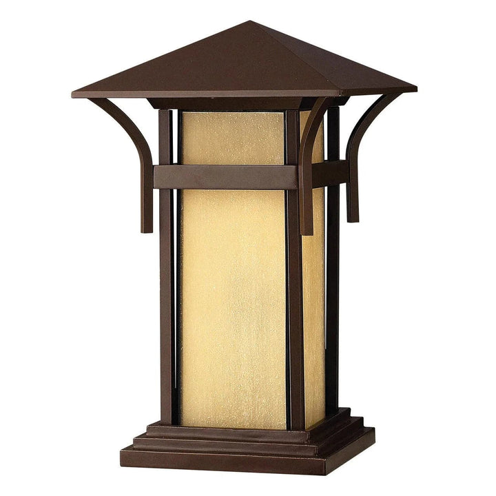 Harbor Large - Pier Mount Lantern-Hinkley Lighting-HINKLEY-2576TT-Outdoor Post LanternsTitanium-1-France and Son