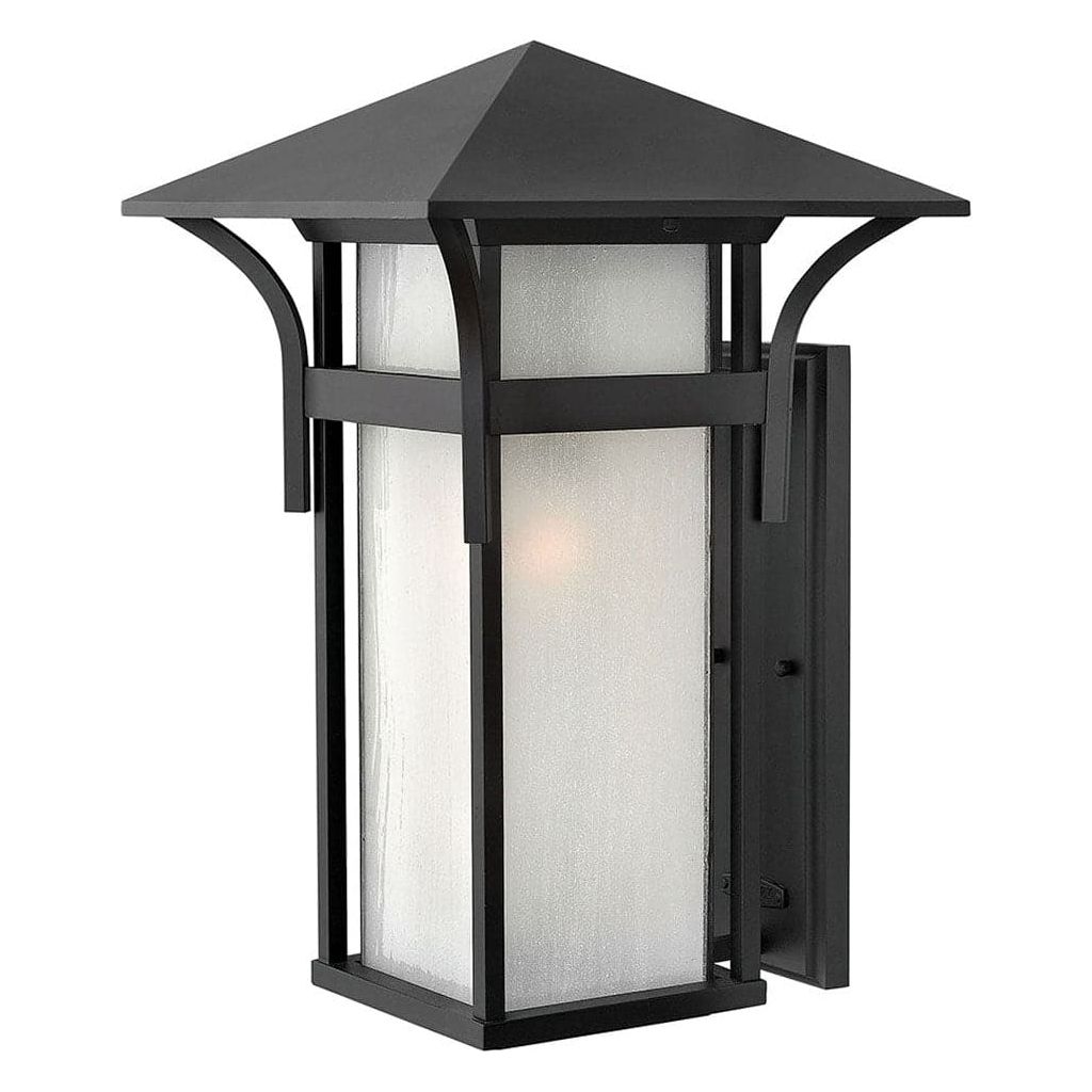 Outdoor Harbor Extra Large Wall Mount Lantern-Hinkley Lighting-HINKLEY-2579SK-Outdoor Post LanternsSatin Black-2-France and Son